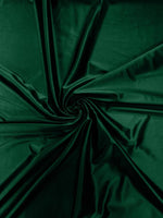 Load image into Gallery viewer, Hunter Green Stretch Satin spandex Fabric Bridal Dress 58” Wide sold by The Yard
