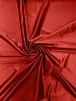 Load image into Gallery viewer, Red Stretch Satin spandex Fabric Bridal Dress 58” Wide sold by The Yard
