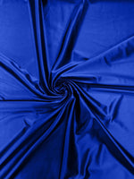 Load image into Gallery viewer, Royal Blue Stretch Satin spandex Fabric Bridal Dress 58” Wide sold by The Yard
