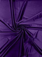 Load image into Gallery viewer, Purple Stretch Satin spandex Fabric Bridal Dress 58” Wide sold by The Yard
