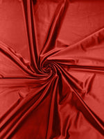 Load image into Gallery viewer, Red Stretch Satin spandex Fabric Bridal Dress 58” Wide sold by The Yard

