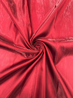 Load image into Gallery viewer, Burgundy Liquid glossy Bridal prom Satin prom dress fabric per yard
