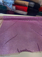 Load image into Gallery viewer, Purple Diamond Rhinestone Mesh Fabric – Sparkly Crystal Net Fabric by the Yard for Costumes, Dancewear, Gowns, DIY Crafts
