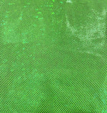 Load image into Gallery viewer, Lime Shattered Glass Holographic Spandex Fabric – 4 Way Stretch Metallic Dancewear Costume Fabric by the Yard
