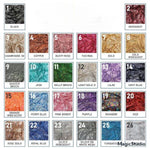 Load image into Gallery viewer, Dress Gowns Disc Glitz Sequin Spandex Fabric - PURPLE  - 54"/54" Wide By The Yard
