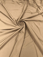 Load image into Gallery viewer, Champagne Shiny Milliskin Nylon Spandex Fabric 4 Way Stretch 58" Wide Sold by The Yard
