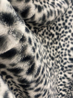 Load image into Gallery viewer, Dalmatian soft faux fur minky fabric / 58" Wide / Sold by the Yard
