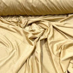 Load image into Gallery viewer, Gold Shiny Milliskin Nylon Spandex Fabric 4 Way Stretch 58" Wide Sold by The Yard
