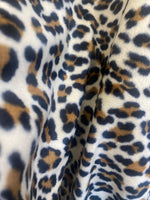 Load image into Gallery viewer, Puima Spots Velboa Fabric | Faux Fur Animal Print | Soft Short Pile Fabric by the Yard

