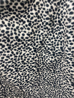 Load image into Gallery viewer, Dalmatian soft faux fur minky fabric / 58" Wide / Sold by the Yard
