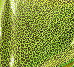 Load image into Gallery viewer, Bronze leopard foil neons yellow Nylon Spandex dance swimsuits stretch 58" wide  Sportswear
