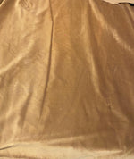 Load image into Gallery viewer, Rustic Caramel Luxe 100% Cotton Velvet Fabric – Soft, Heavyweight Upholstery Craft Material by the Yard
