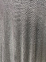 Load image into Gallery viewer, Silver 58/60" Wide Stretch Metallic Chainmail Faux Chain sheer Fabric/Cosplays Costumes.
