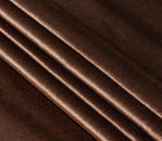 Load image into Gallery viewer, Brown Plush None Stretch low pile Velvet Fabric 58” Wide
