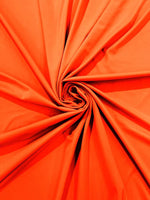Load image into Gallery viewer, Neon orange Milliskin Nylon Spandex Stretch Dull Tricot Medium Weight Fabric for Apparel/4 Way stretch
