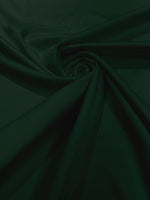 Load image into Gallery viewer, Hunter green Stretch Lamour Satin Fabric – Shiny Metallic Look, 4-Way Stretch for Dancewear, Costumes, Activewear &amp; Apparel
