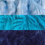 Load image into Gallery viewer, Luxurious Faux Fur shaggy Fabric Material for Sewing, Upholstery, Costumes &amp; Crafts sold by the Yard or half
