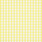 Load image into Gallery viewer, Yellow /white Gingham Checkered 1/4” Fabric 60” wide By The Yard
