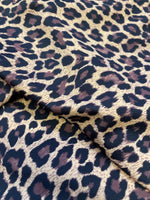Load image into Gallery viewer, Brown Leopard dance swimsuits 4 way stretch 58" wide  Sportswear Athletic yoga pants

