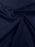 Load image into Gallery viewer, Navy Stretch Lamour Satin Fabric – Shiny Metallic Look, 4-Way Stretch for Dancewear, Costumes, Activewear &amp; Apparel
