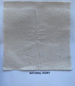 Load image into Gallery viewer, 100% Cotton Muslin Fabric – Natural Ivory | Soft, Breathable Versatile
