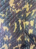 Load image into Gallery viewer, Camouflage Quilted Fabric with Batting | Camo Diamond Stitch Fabric | Jacket, Blanket &amp; Bag Fabric | By the Yard
