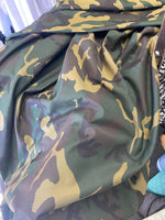 Load image into Gallery viewer, Camouflage Twill Fabric – Army Green Camo Print – Medium Weight Woven Fabric – Apparel, Bags, Quilting &amp; Craft Fabric – Sold by the Yard
