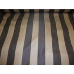 Load image into Gallery viewer, Waterproof Outdoor khaki brown Striped  Canvas fabric 60" wide per yard
