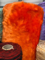 Load image into Gallery viewer, Short Pile Faux Fur Fabric half Inch Shaggy Fake Fur – Soft Plush Costume, Upholstery, Crafts
