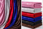 Load image into Gallery viewer, Red Stretch Glitter Velvet Fabric – Sparkle Spandex, Dance &amp; Costume Fabric
