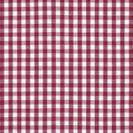 Load image into Gallery viewer, Burgundy /white Gingham Checkered 1/4” Fabric 60” wide By The Yard
