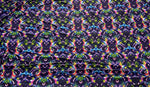 Load image into Gallery viewer, Psychedelic Eggplant Galaxy Spandex Fabric Abstract Print Activewear &amp; Cosplay Fabric
