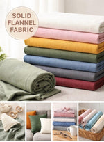 Load image into Gallery viewer, Cotton Flannel Fabric 100% Cotton, Soft &amp; Cozy, Solid Apparel, Baby Quilting Fabric by the Yard
