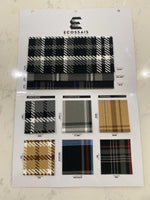 Load image into Gallery viewer, Plaid Automotive Upholstery Fabric by the Yard | Tartan Check Car Interior | Seat Covers Door Panels Floor Mats Headliner
