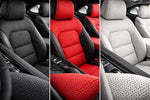 Load image into Gallery viewer, Dark brown Perforated commercial marine grade upholstery vinyls Faux Leather fabric per yard
