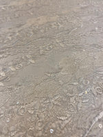 Load image into Gallery viewer, White Sequin Lace Fabric by the Yard – Soft Floral Luxury Lace for Dresses, Bridal, Lingerie &amp; Decor
