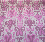 Load image into Gallery viewer, Violet Jacquard damask Upholstery drapery fabric by the yard 56"
