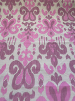 Load image into Gallery viewer, Violet Jacquard damask Upholstery drapery fabric by the yard 56"
