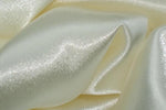 Load image into Gallery viewer, Ivory Crepe de Chine-Pongee Fabric, 58 Inches Wide, 100% Polyester sold by the yard
