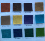 Load image into Gallery viewer, Faux vinyl Sparkle Glitter upholstery Fabric  54" Width Sold By The Yard
