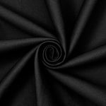 Load image into Gallery viewer, Black Premium Cotton Twill Fabric by the Yard – Heavyweight Durable Cotton Fabric for Totes, Aprons, Pants, Sewing Projects
