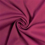 Load image into Gallery viewer, Dark fuchsia Interlock Knit Fabric – Soft Stretch for Apparel, Clothes, Loungewear &amp; Crafts by the Yard
