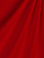 Load image into Gallery viewer, Red 2 interlock way stretch lining fabric, 100% polyester, 60" wide
