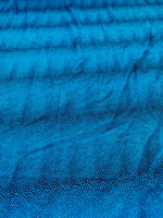Load image into Gallery viewer, Blue Matte Snake Print Spandex Fabric by the Yard – 4 Way Stretch Reptile Pattern Knit for Dancewear, Costumes, Swimwear &amp; Apparel
