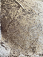 Load image into Gallery viewer, Mocha Panne Velvet Crushed Velour Stretch Fabric 60 Wide  By yard 100% POLYESTER
