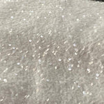 Load image into Gallery viewer, White Sequin Stretch Velvet Fabric – Sparkly Spandex for Dresses, Costumes, Dancewear &amp; Event Decor
