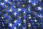 Load image into Gallery viewer, Blue 4-Way Stretch Printed Spandex Fabric - American Patriot

