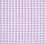 Load image into Gallery viewer, Lavender Gingham Checkered 1/8” inch Fabric poly cotton 60” wide- none stretch sold By The Yard
