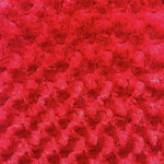 Load image into Gallery viewer, Minky Red Rose Bud  fabric by the yard 58" wide
