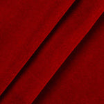 Load image into Gallery viewer, Red Triple Velvet Fabric Drapery 45" wide per yard
